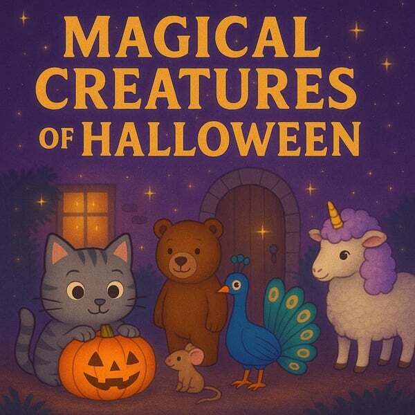 Cover art for Magical Creatures of Halloween